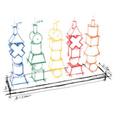 Wooden Story Rainbow Wooden Stacking Toy
