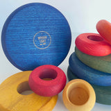 Wooden Story Rainbow Wooden Ring Stacker