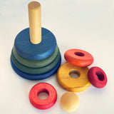 Wooden Story Rainbow Wooden Ring Stacker