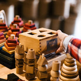 Wooden Story Natural Wooden Ring Stacker